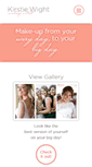 Mobile Screenshot of kwmakeupartist.com